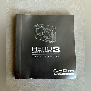 GoPro hero‎ three white edition, spare parts.